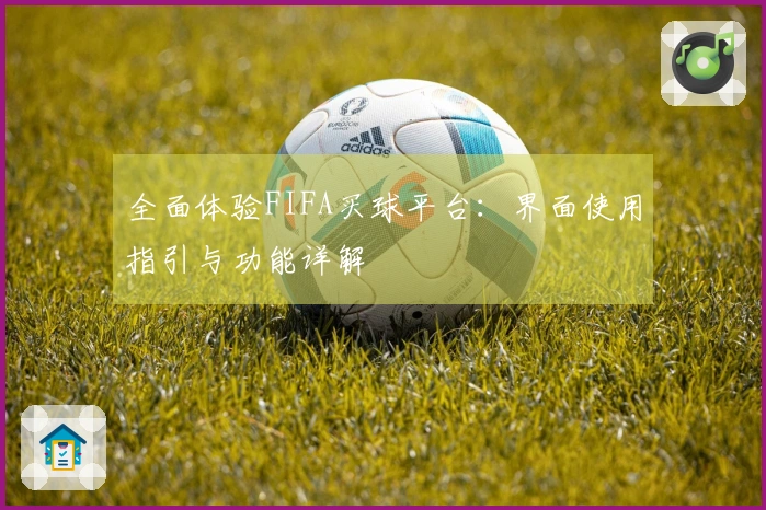 全面体验FIFA买球平台：界面使用指引与功能详解
