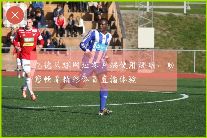 亿德买球网址客户端使用说明，助您畅享精彩体育直播体验